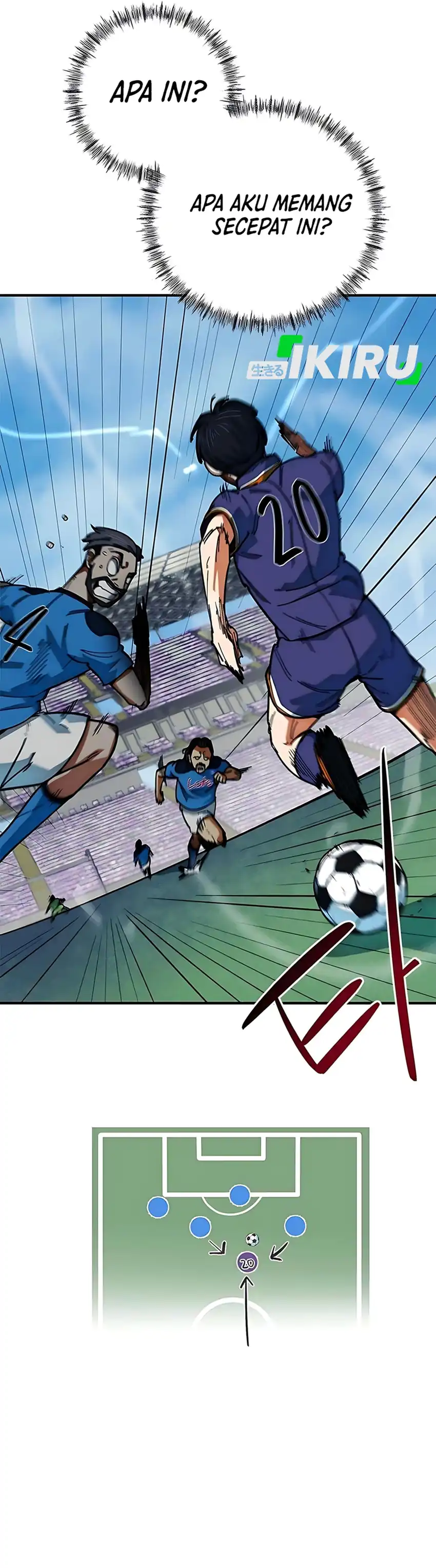 Halaman 49 dari I'm Not a Soccer Genius! Chapter 58