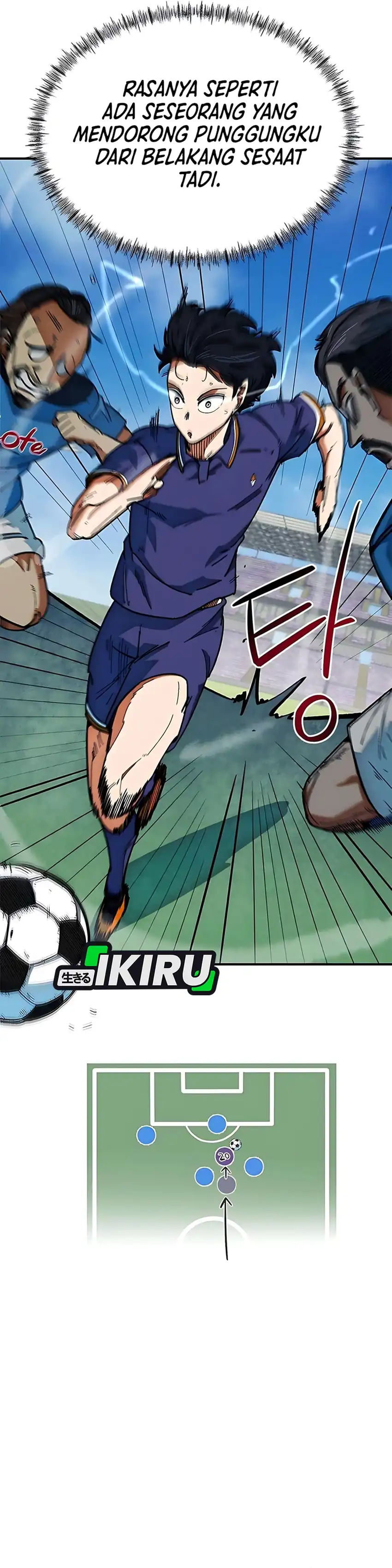Halaman 50 dari I'm Not a Soccer Genius! Chapter 58