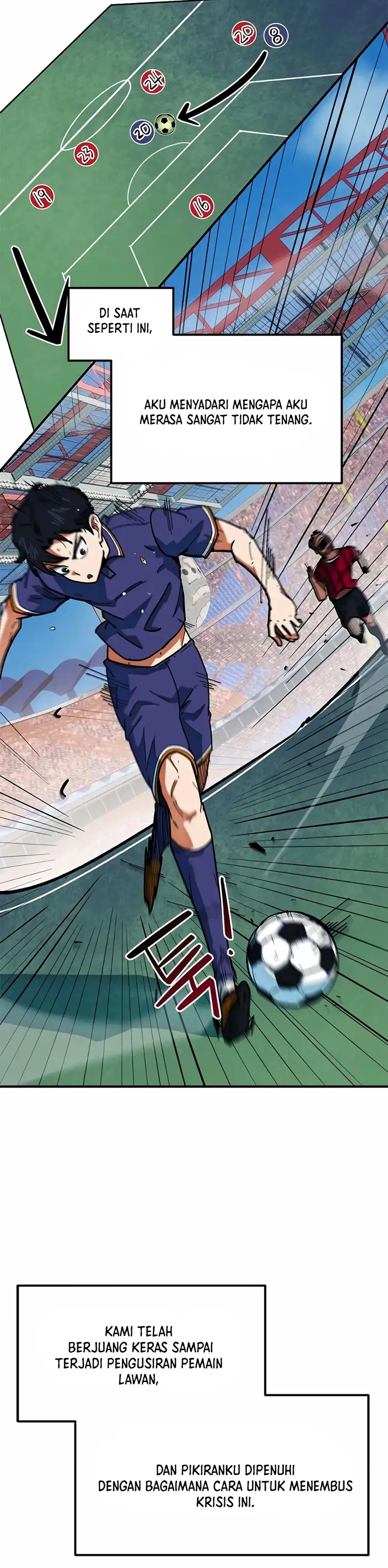 Halaman 42 dari I'm Not a Soccer Genius! Chapter 62