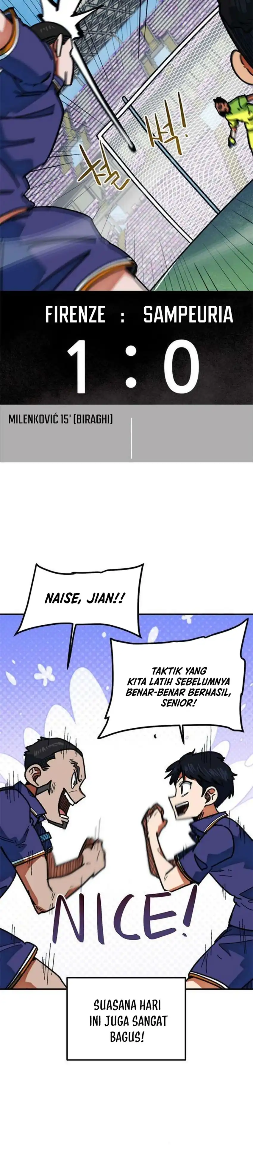Halaman 14 dari I'm Not a Soccer Genius! Chapter 65