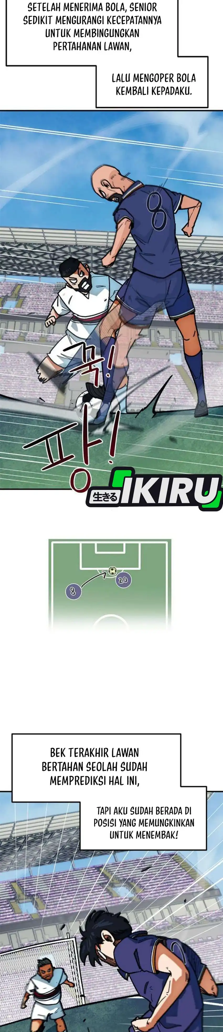 Halaman 17 dari I'm Not a Soccer Genius! Chapter 65