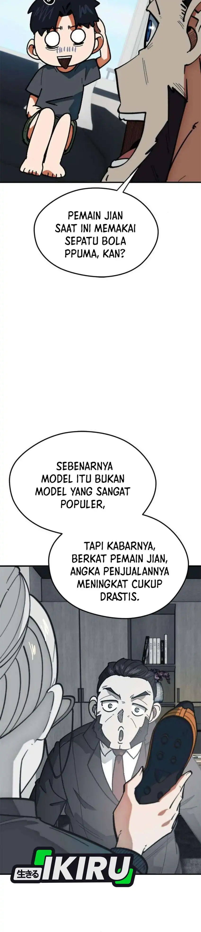 Halaman 39 dari I'm Not a Soccer Genius! Chapter 65