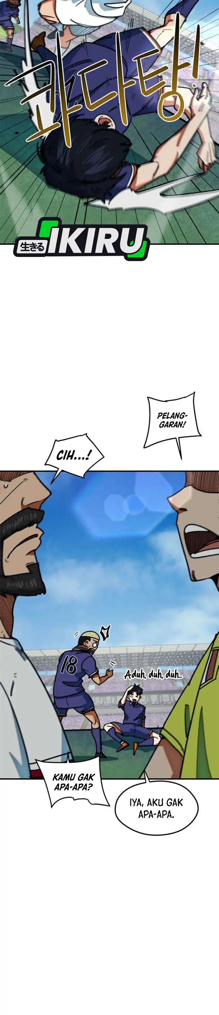 Halaman 8 dari I'm Not a Soccer Genius! Chapter 65