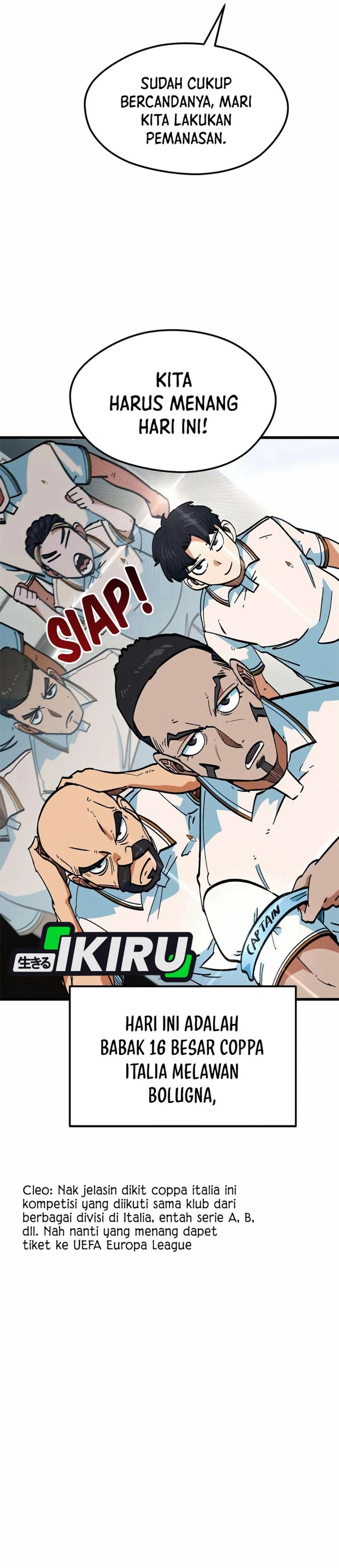 I'm Being Misunderstood as a Soccer Genius chapter 68 halaman 33