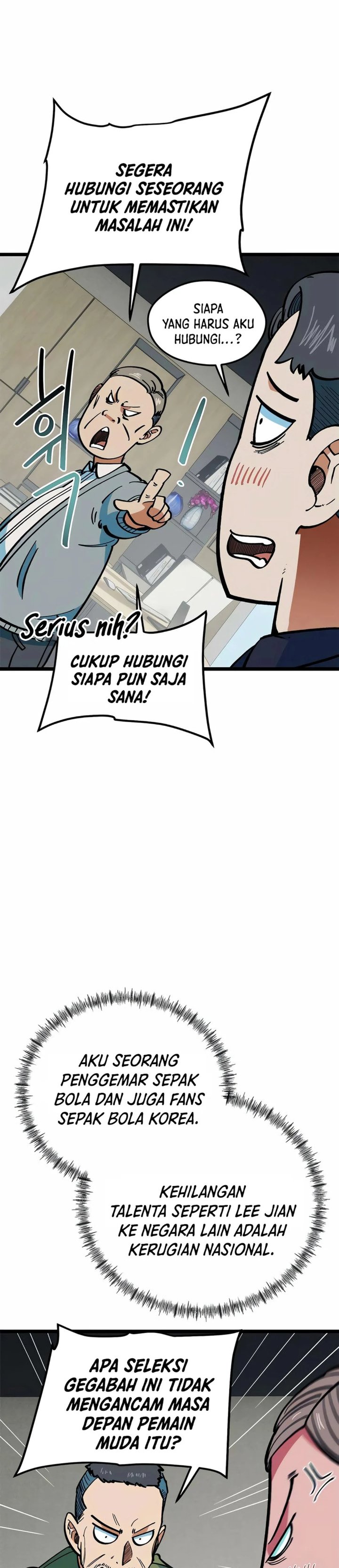 I'm Being Misunderstood as a Soccer Genius chapter 68 halaman 43