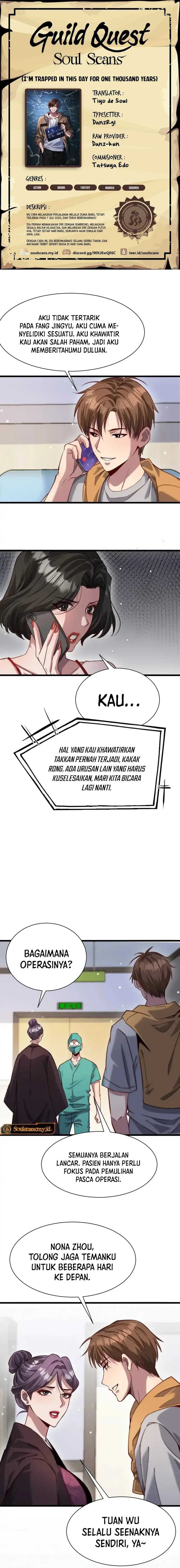 Halaman 1 dari I’m Trapped in This Day for One Thousand Years Chapter 113