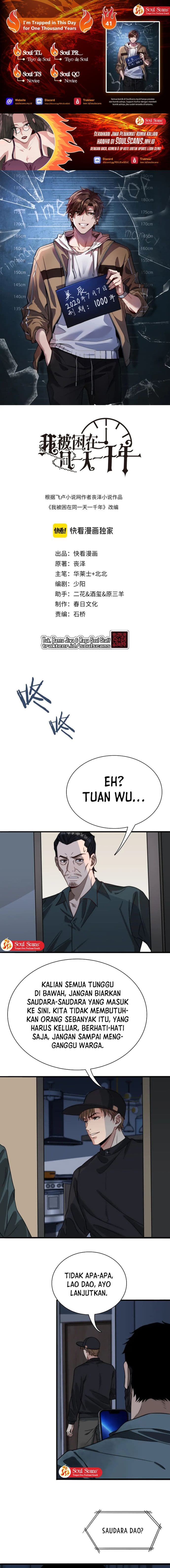 Halaman 1 dari I’m Trapped in This Day for One Thousand Years Chapter 41
