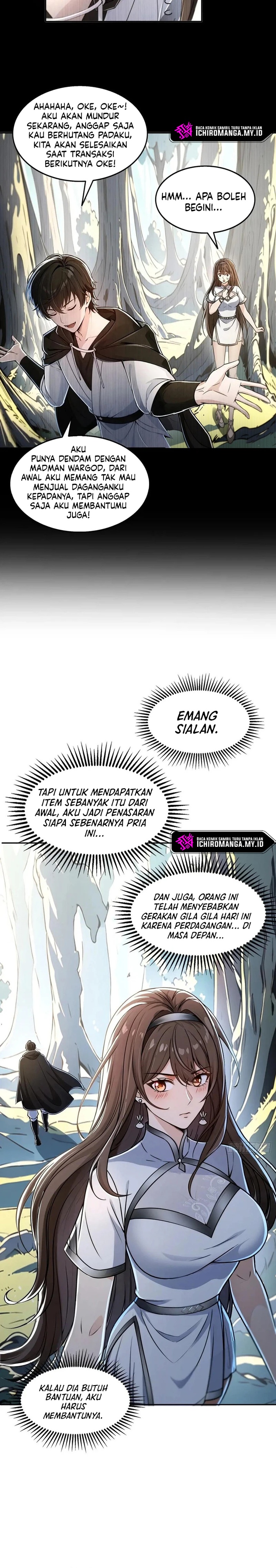 Halaman 12 dari In the Bizarre Invasion, I Took Over the Body of the God of Death and Became the King Chapter 4