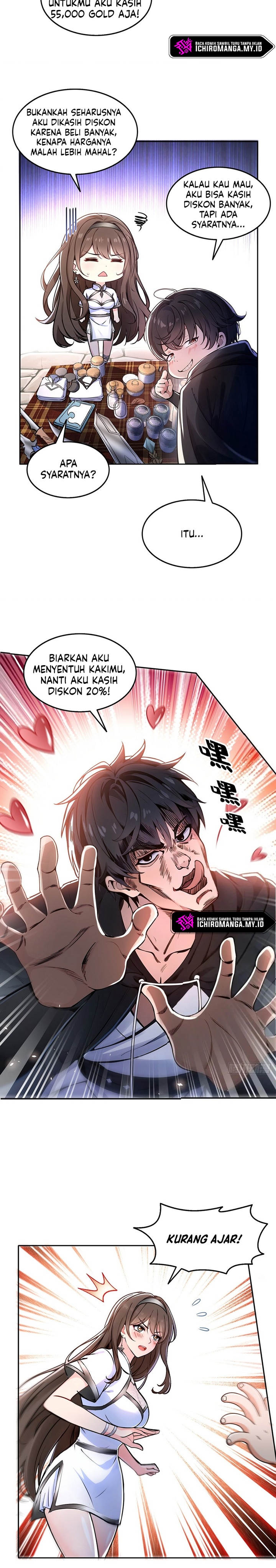 Halaman 4 dari In the Bizarre Invasion, I Took Over the Body of the God of Death and Became the King Chapter 4