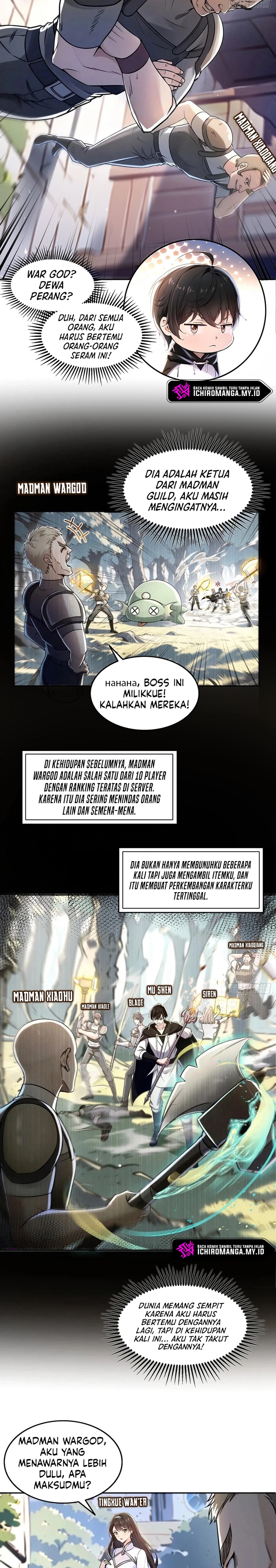 Halaman 6 dari In the Bizarre Invasion, I Took Over the Body of the God of Death and Became the King Chapter 4