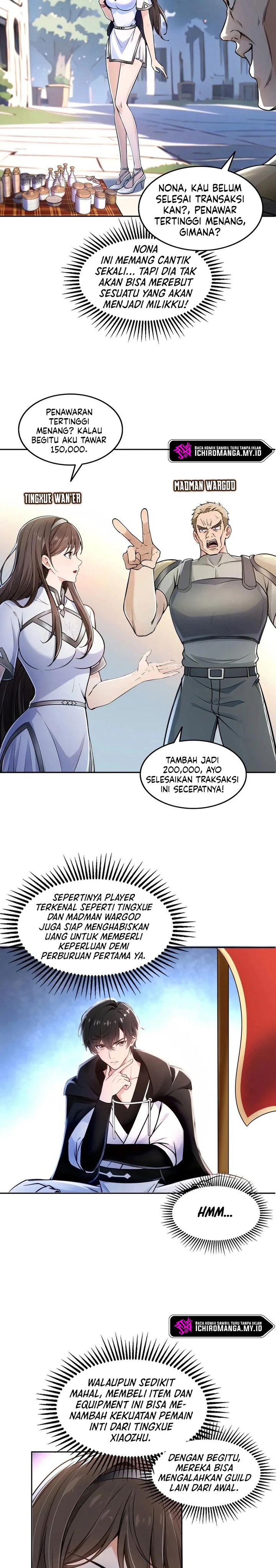 Halaman 7 dari In the Bizarre Invasion, I Took Over the Body of the God of Death and Became the King Chapter 4