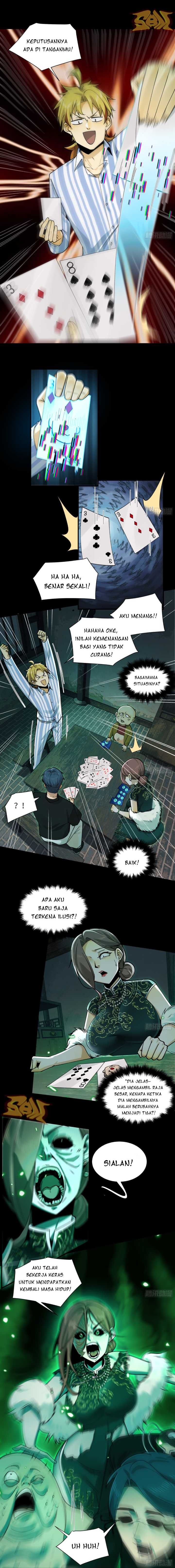 Halaman 13 dari In the Face of Mental Illness Ghosts Are Nothing Chapter 10