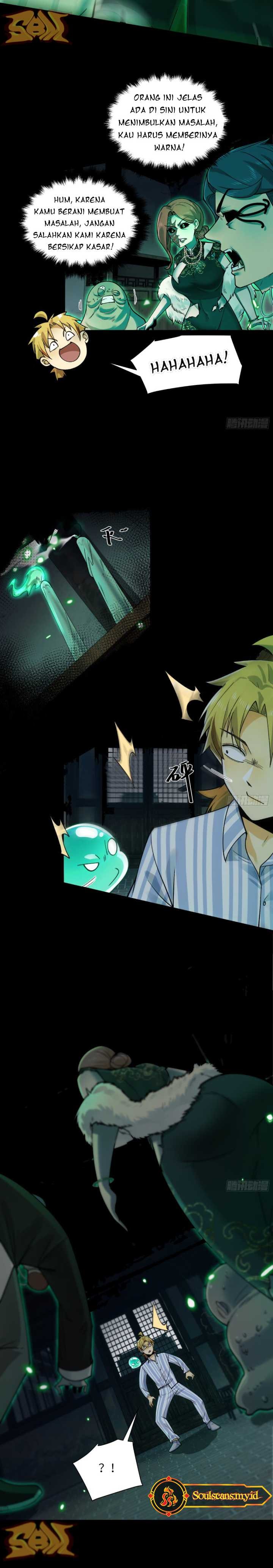 Halaman 14 dari In the Face of Mental Illness Ghosts Are Nothing Chapter 10