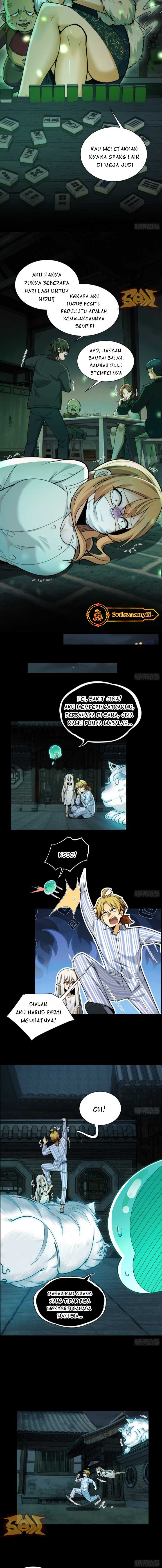 Halaman 5 dari In the Face of Mental Illness Ghosts Are Nothing Chapter 10