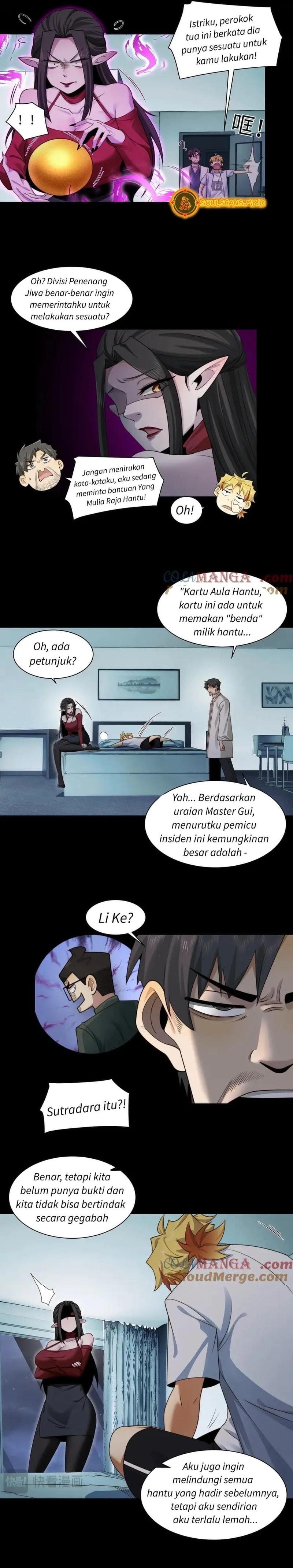 Halaman 2 dari In the Face of Mental Illness Ghosts Are Nothing Chapter 100