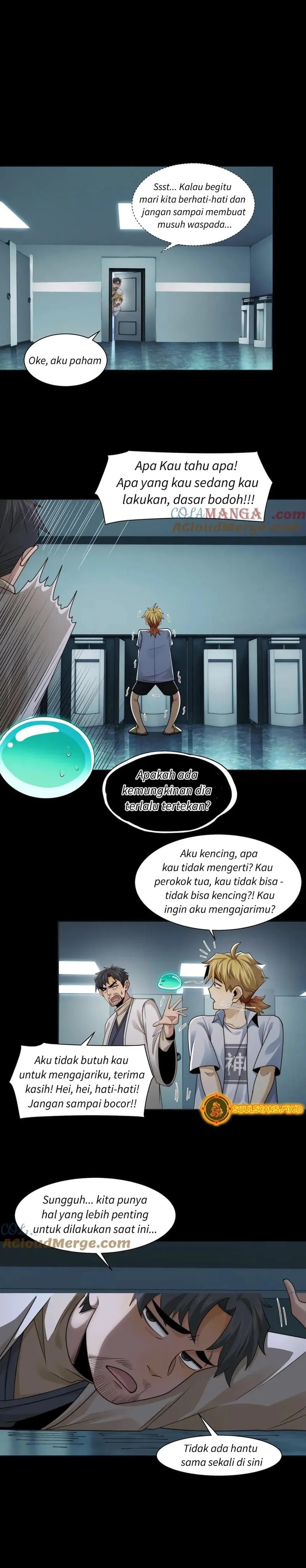 Halaman 6 dari In the Face of Mental Illness Ghosts Are Nothing Chapter 100