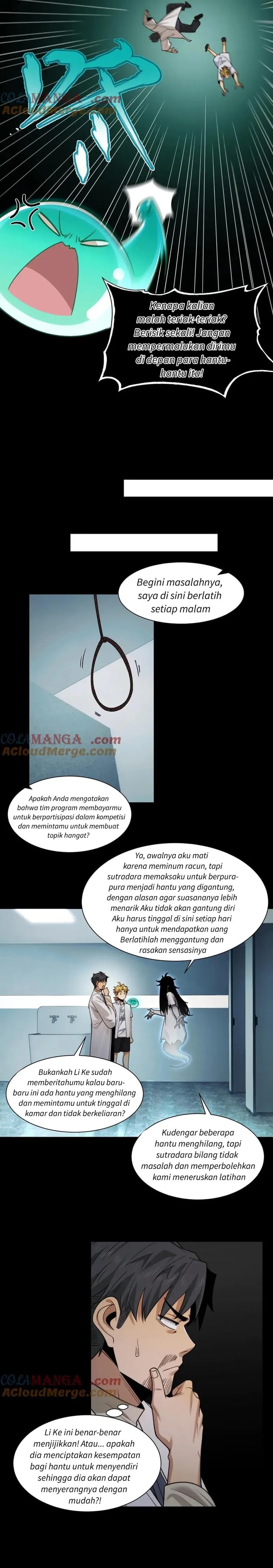 Halaman 9 dari In the Face of Mental Illness Ghosts Are Nothing Chapter 100