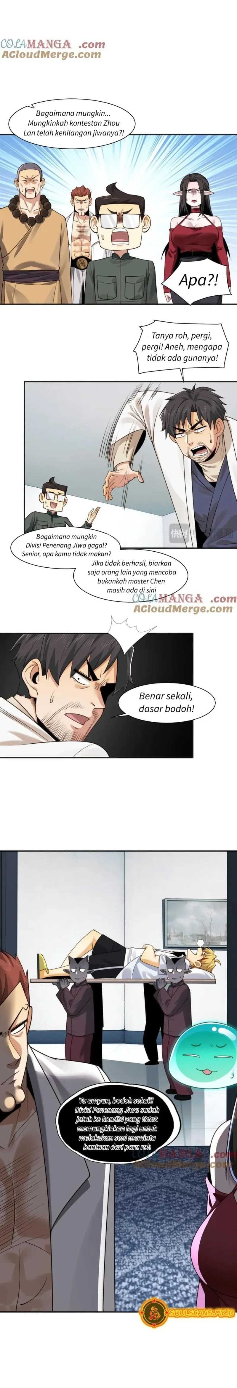 Halaman 8 dari In the Face of Mental Illness Ghosts Are Nothing Chapter 102