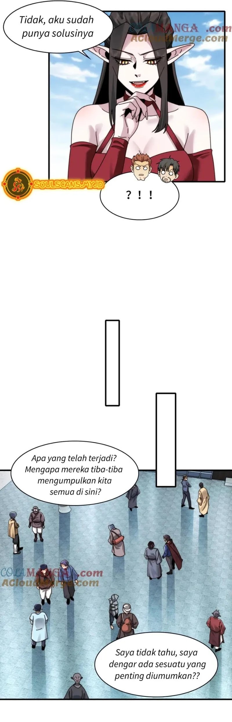 Halaman 2 dari In the Face of Mental Illness Ghosts Are Nothing Chapter 106