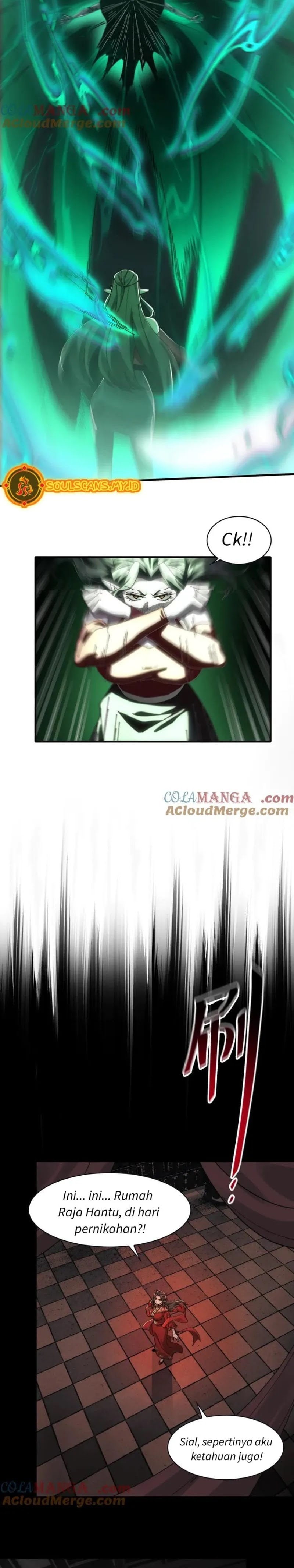 Halaman 6 dari In the Face of Mental Illness Ghosts Are Nothing Chapter 107