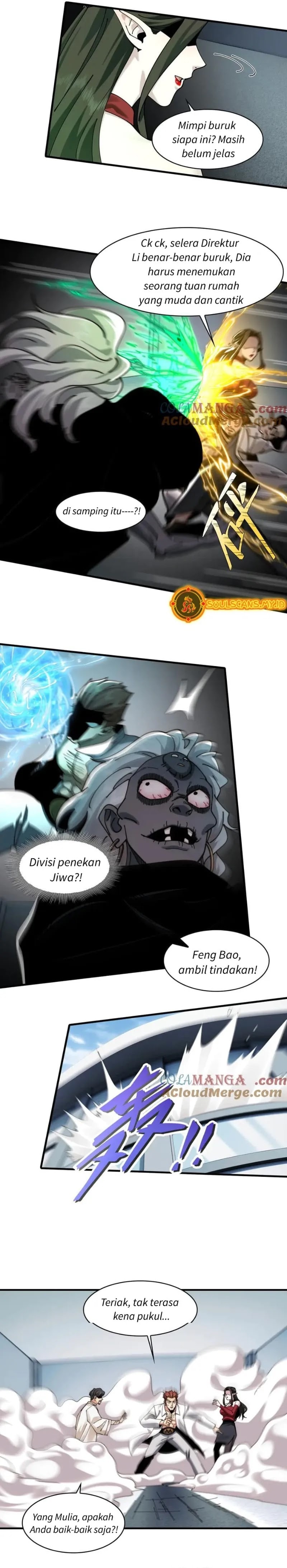 Halaman 9 dari In the Face of Mental Illness Ghosts Are Nothing Chapter 107