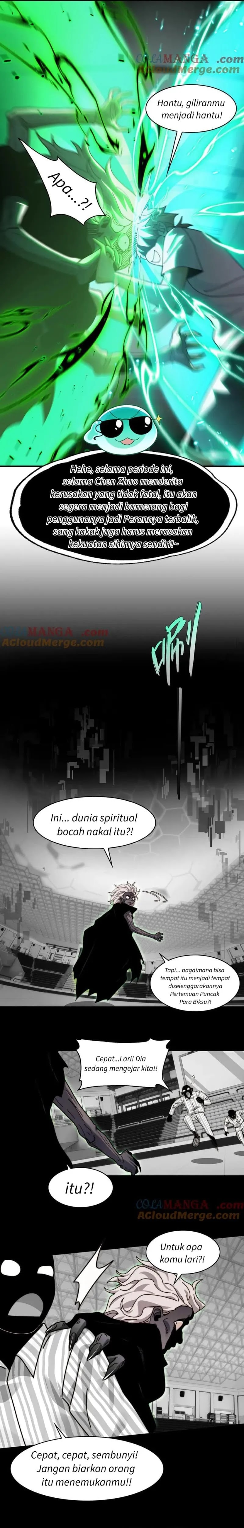 Halaman 6 dari In the Face of Mental Illness Ghosts Are Nothing Chapter 109