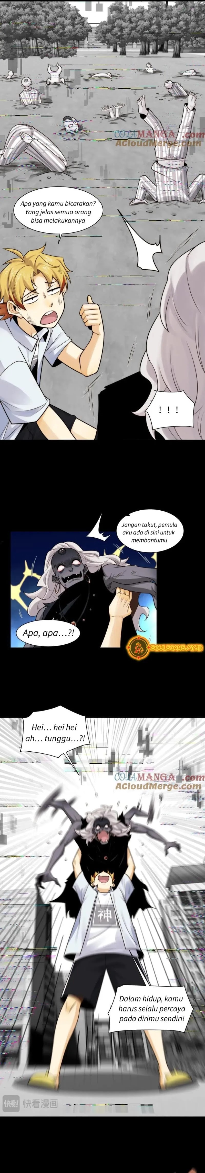 Halaman 11 dari In the Face of Mental Illness Ghosts Are Nothing Chapter 110