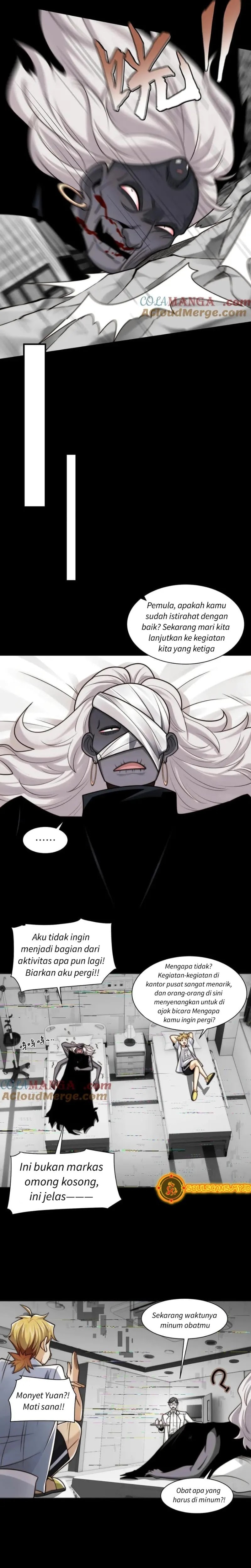 Halaman 12 dari In the Face of Mental Illness Ghosts Are Nothing Chapter 110