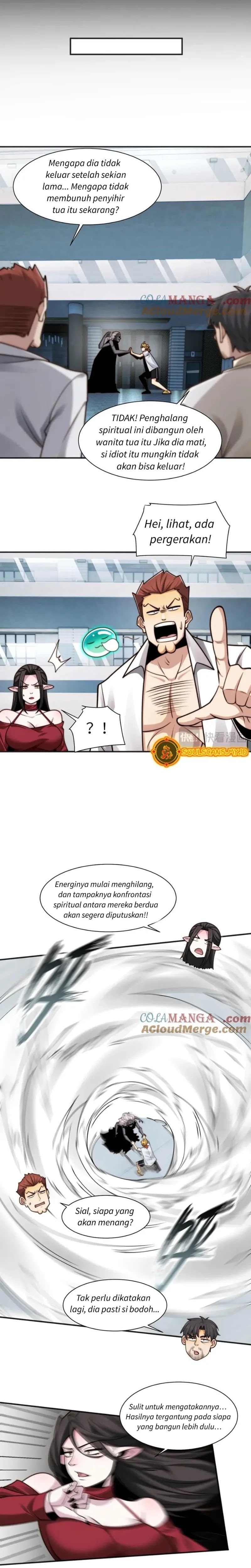 Halaman 14 dari In the Face of Mental Illness Ghosts Are Nothing Chapter 110
