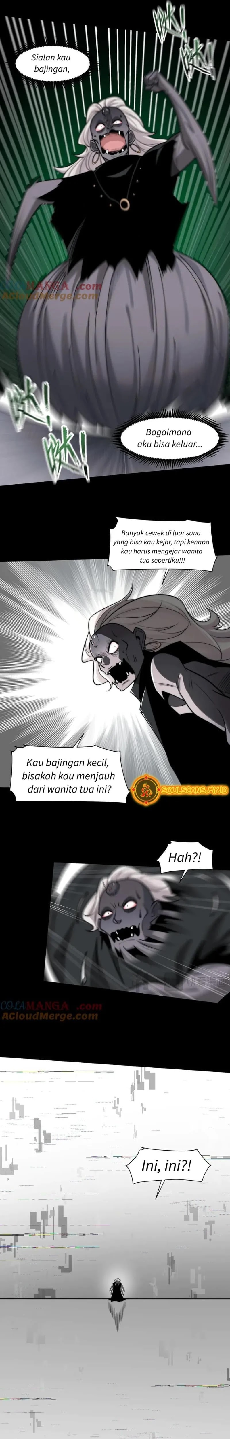 Halaman 7 dari In the Face of Mental Illness Ghosts Are Nothing Chapter 110