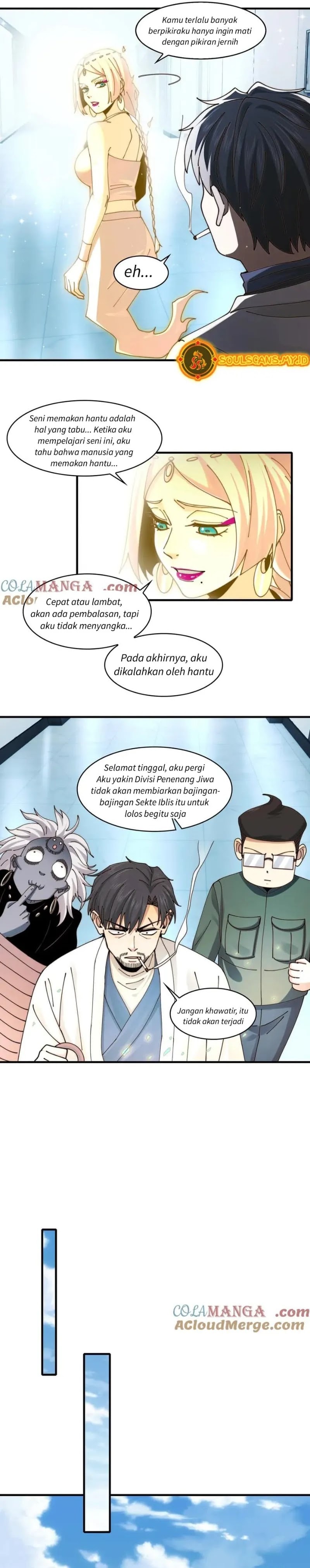 Halaman 2 dari In the Face of Mental Illness Ghosts Are Nothing Chapter 111
