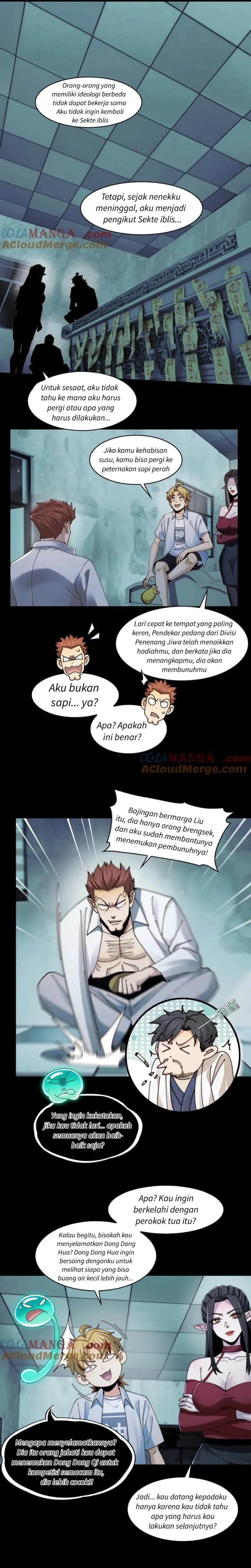Halaman 6 dari In the Face of Mental Illness Ghosts Are Nothing Chapter 111