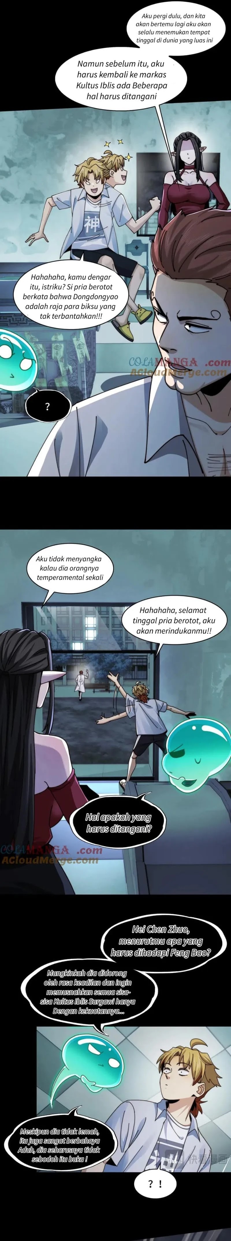 Halaman 8 dari In the Face of Mental Illness Ghosts Are Nothing Chapter 111