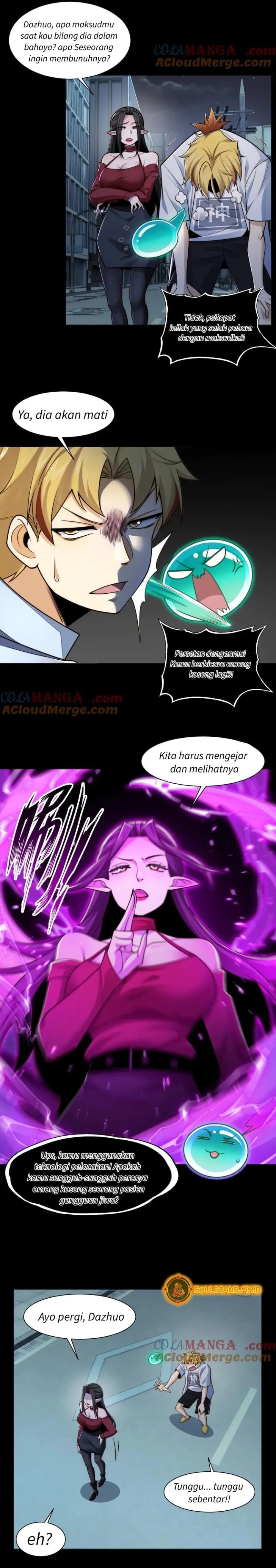 Halaman 2 dari In the Face of Mental Illness Ghosts Are Nothing Chapter 112