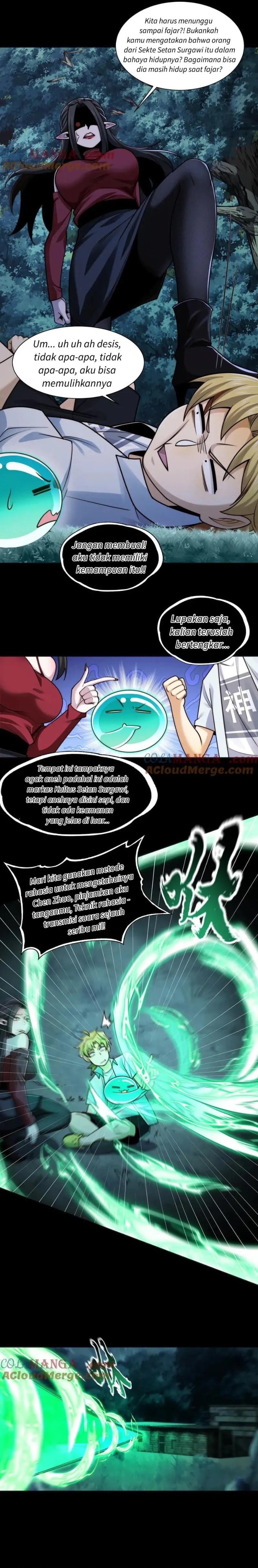 Halaman 8 dari In the Face of Mental Illness Ghosts Are Nothing Chapter 112