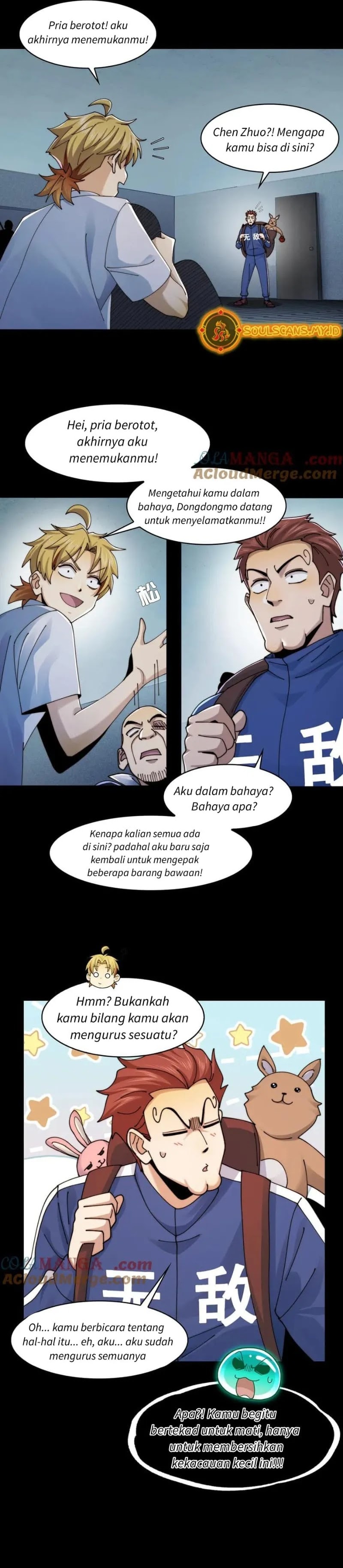Halaman 10 dari In the Face of Mental Illness Ghosts Are Nothing Chapter 113