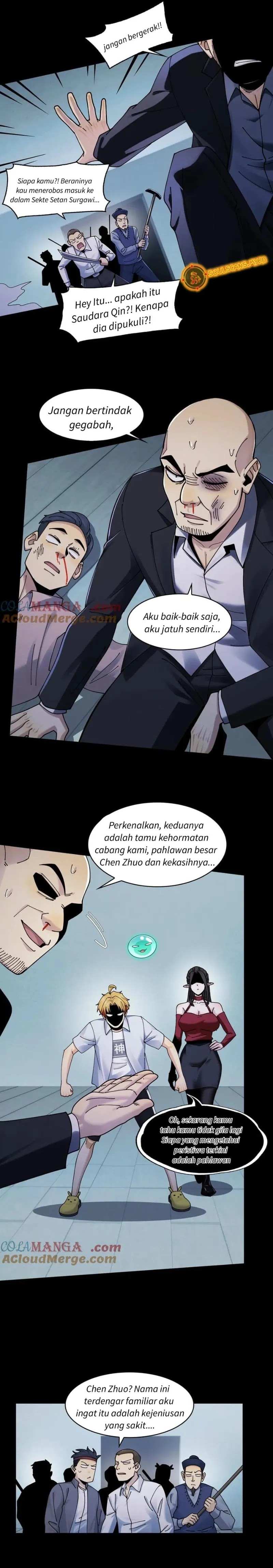 Halaman 8 dari In the Face of Mental Illness Ghosts Are Nothing Chapter 113