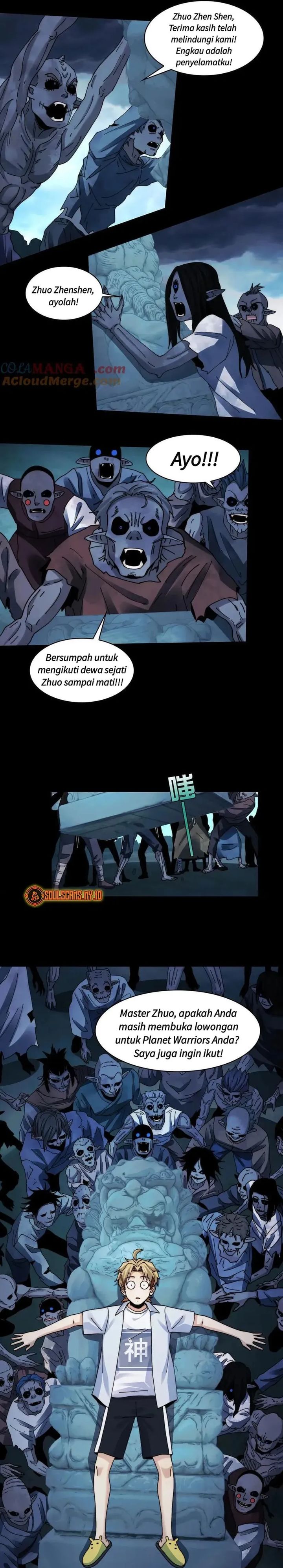 Halaman 10 dari In the Face of Mental Illness Ghosts Are Nothing Chapter 132