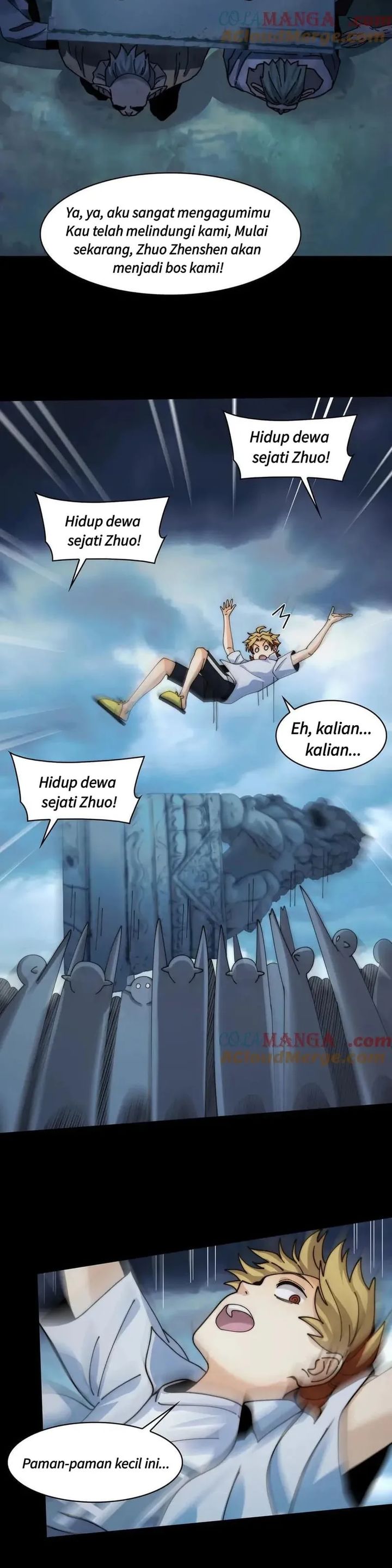Halaman 11 dari In the Face of Mental Illness Ghosts Are Nothing Chapter 132