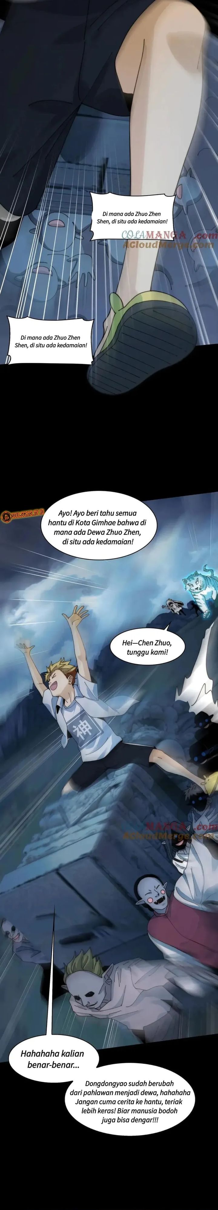 Halaman 13 dari In the Face of Mental Illness Ghosts Are Nothing Chapter 132