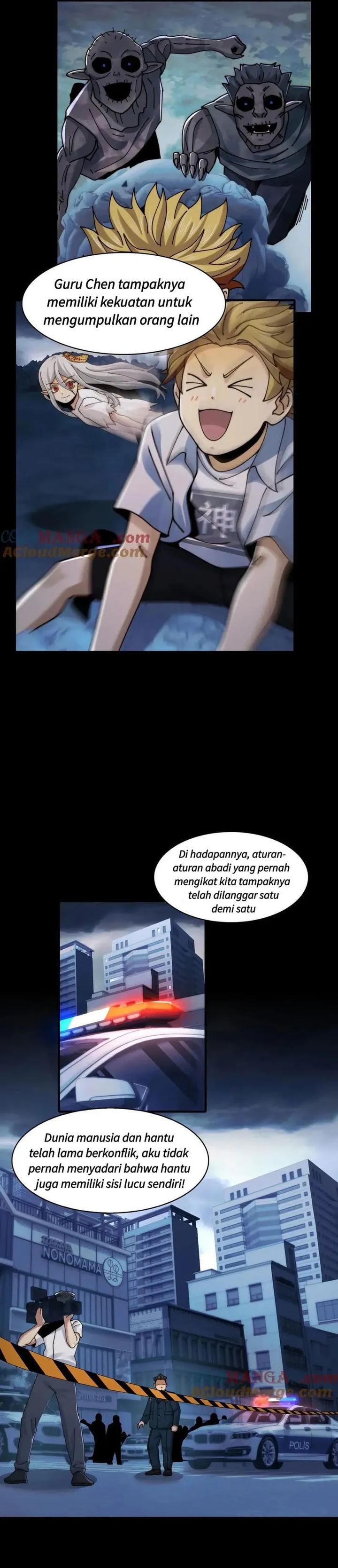 Halaman 15 dari In the Face of Mental Illness Ghosts Are Nothing Chapter 132