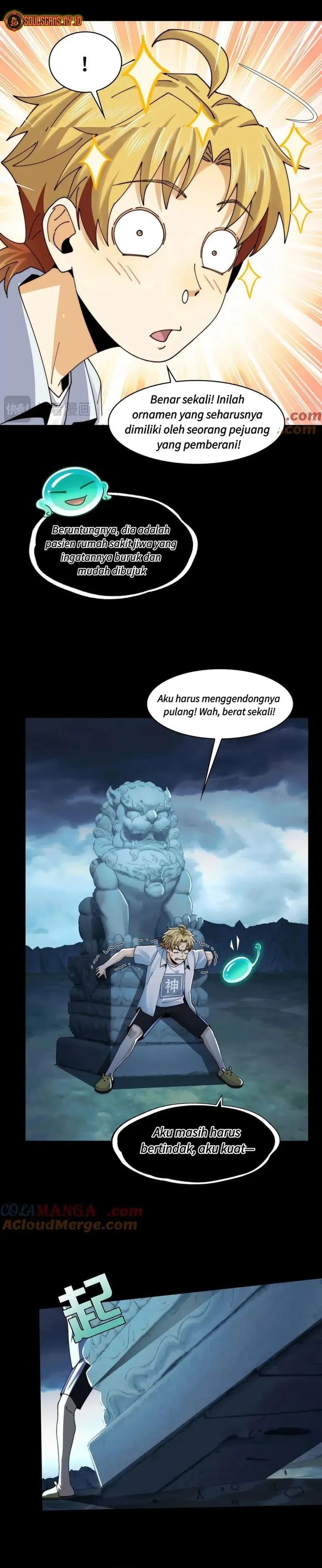 Halaman 8 dari In the Face of Mental Illness Ghosts Are Nothing Chapter 132