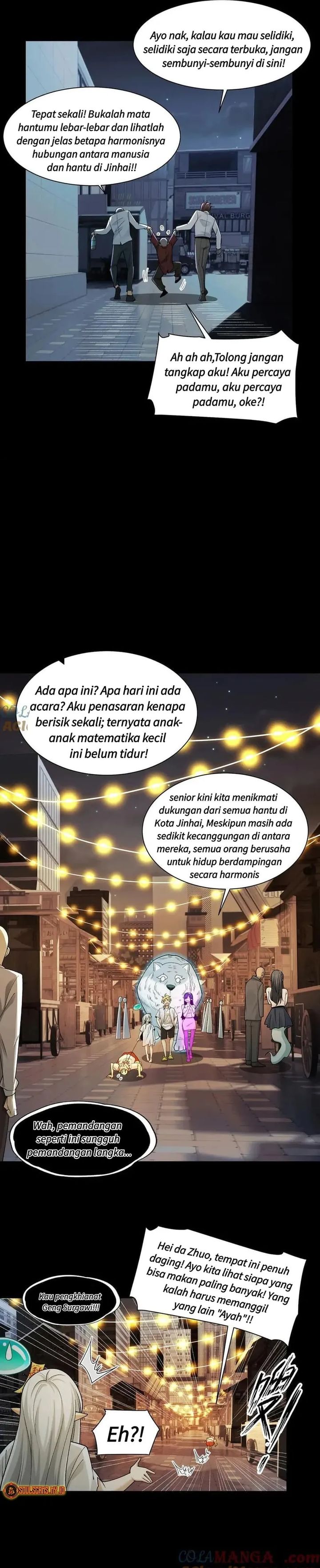 Halaman 12 dari In the Face of Mental Illness Ghosts Are Nothing Chapter 133