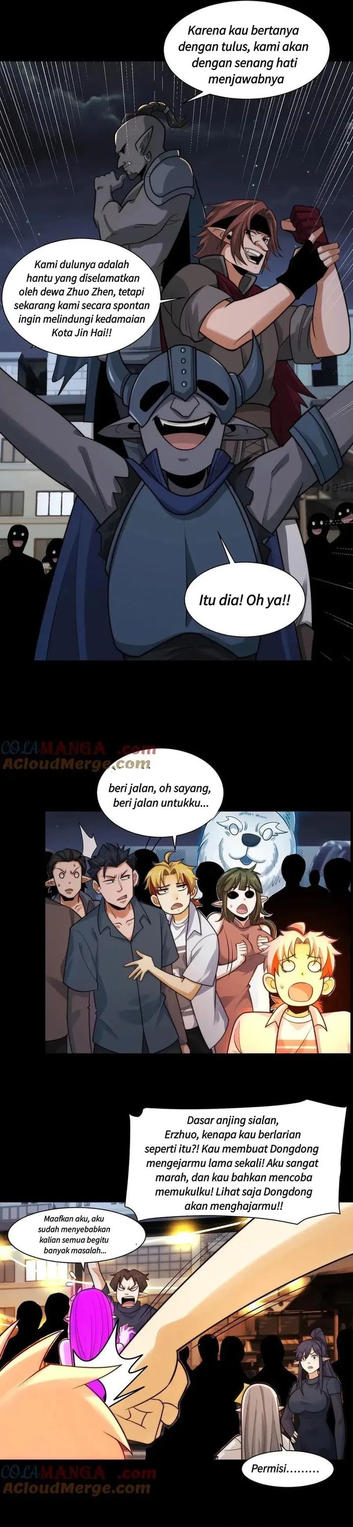 Halaman 14 dari In the Face of Mental Illness Ghosts Are Nothing Chapter 133