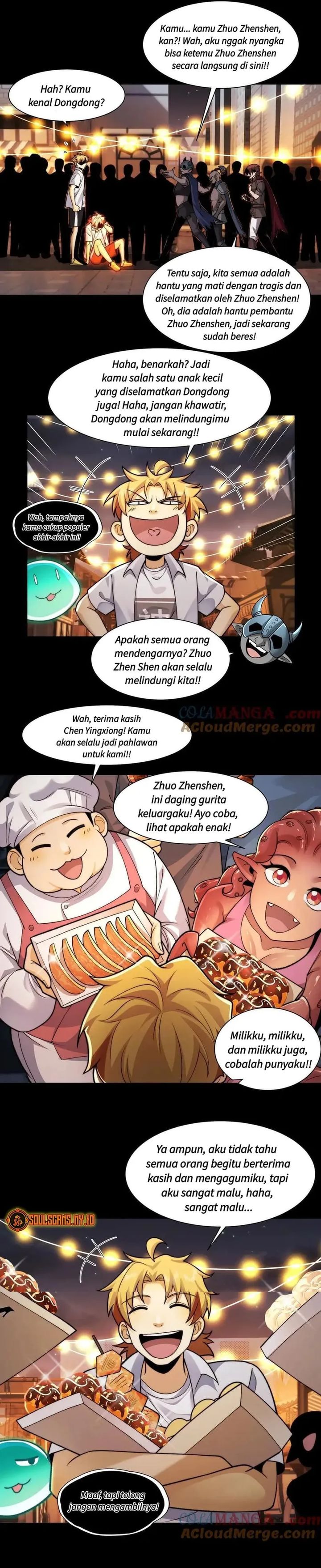 Halaman 15 dari In the Face of Mental Illness Ghosts Are Nothing Chapter 133