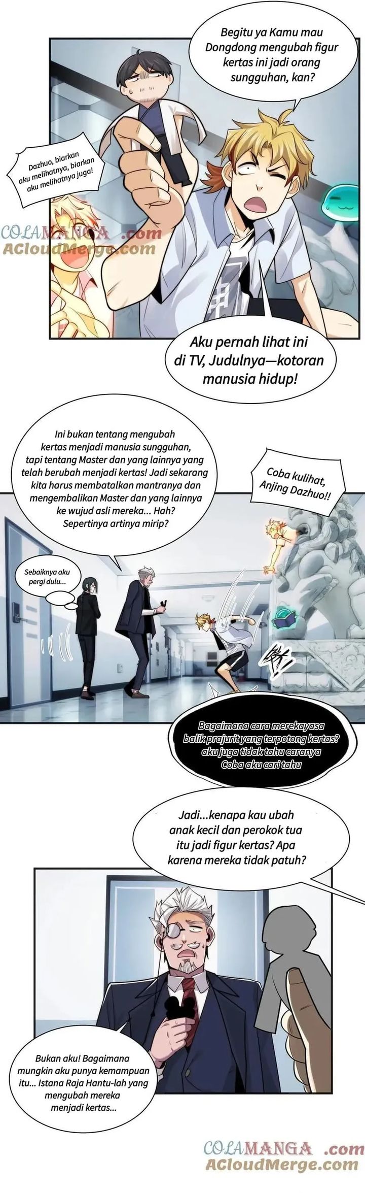 Halaman 5 dari In the Face of Mental Illness Ghosts Are Nothing Chapter 133