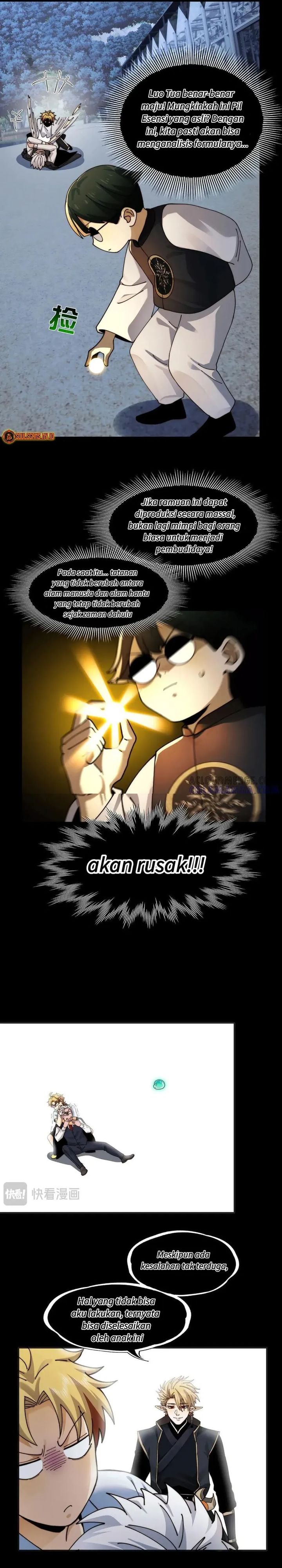 Halaman 16 dari In the Face of Mental Illness Ghosts Are Nothing Chapter 138