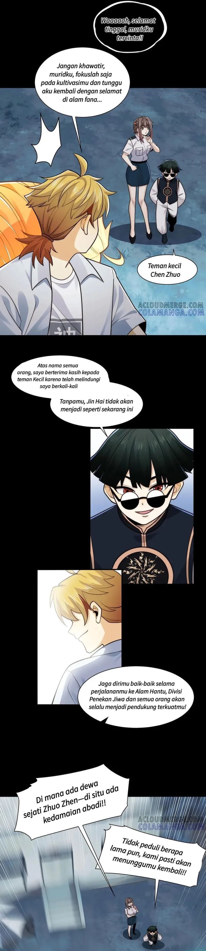 Halaman 16 dari In the Face of Mental Illness Ghosts Are Nothing Chapter 139