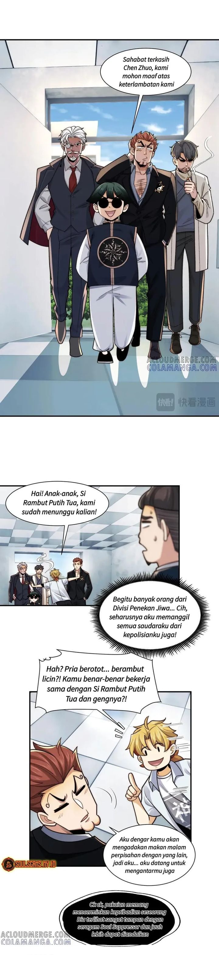 Halaman 4 dari In the Face of Mental Illness Ghosts Are Nothing Chapter 139