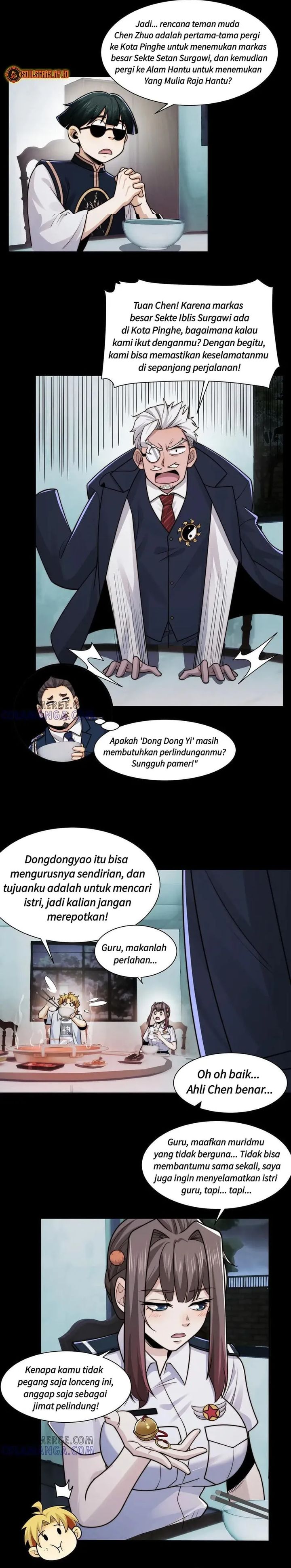 Halaman 8 dari In the Face of Mental Illness Ghosts Are Nothing Chapter 139